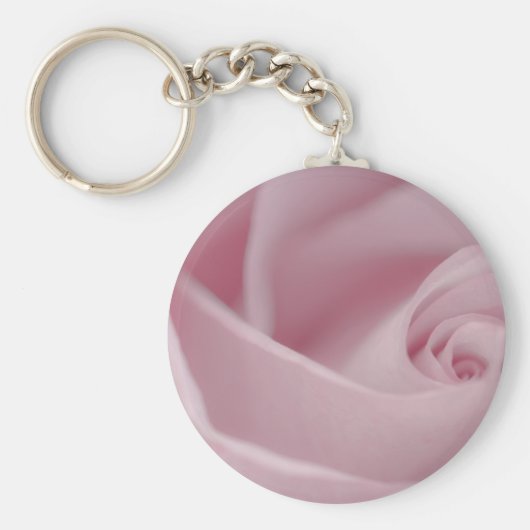 Roze roze Macro Sleutelhanger (Voorkant)