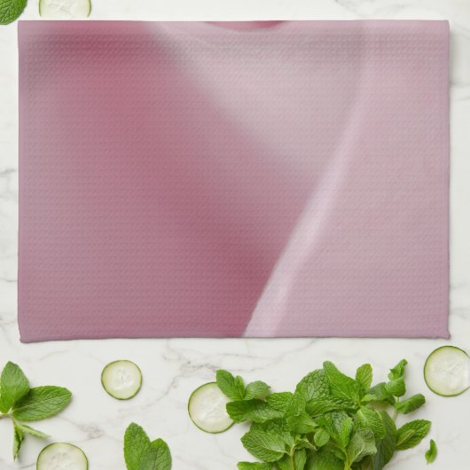 Roze roze Macro Theedoek (Gevouwen)