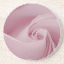 Roze roze Macro Zandsteen Onderzetter