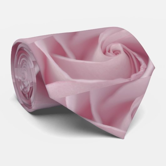 Roze roze macroStropdas Stropdas (Opgerold)