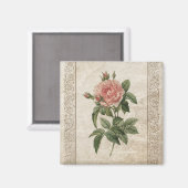 roze roze magneet (Voorkant / Achterkant)