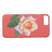 Roze roze met twee kleuren Case-Mate iPhone case (Achterkant (Horizontaal))