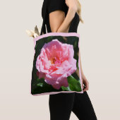 roze roze mode tote bag (Dichtbij)