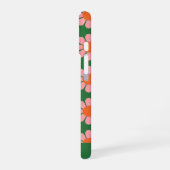 Roze roze naam van het kleurrijke ventilatorventil iPhone 16 hoesje (Linkerkant)
