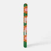 Roze roze naam van het kleurrijke ventilatorventil iPhone 16 hoesje (Rechterkant)