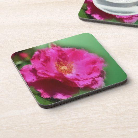 Roze roze Natuur Onderzetter voor ventilator (Linkerzijde)