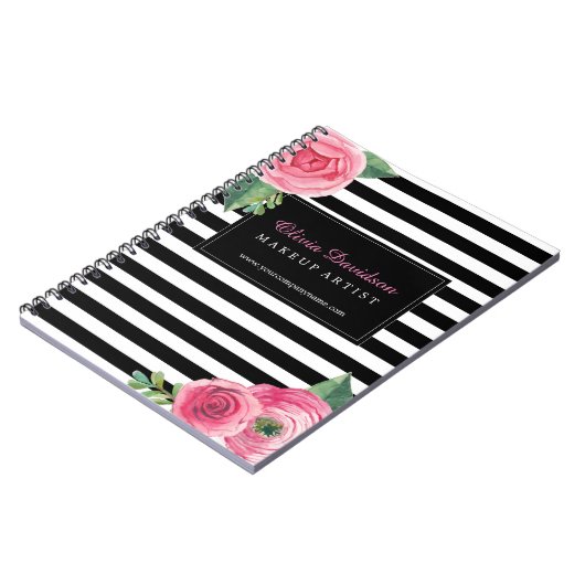  Roze roze notitieboek (Linkerzijde)