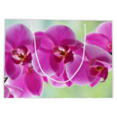 roze roze orchideeën groot cadeauzakje (Achterkant)