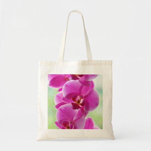 roze roze orchideeën tote bag (Voorkant)