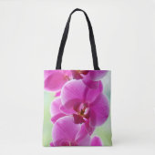 roze roze orchideeën tote bag (Voorkant)