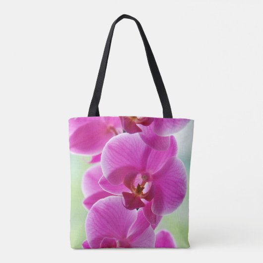 roze roze orchideeën tote bag (Achterkant)