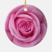 Roze roze ornament Romantic Roos Decoraties (Achterkant)
