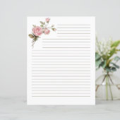 Roze, roze papier (Staand voorkant)