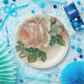  Roze Roze Papieren Bordje (Feest)