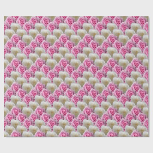 Roze roze papierpap voor romantisch Roos Cadeaupapier (Vlak)