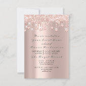 Roze roze pastel kaart (Voorkant)