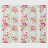 roze roze patroon cadeaupapier (Vlak)