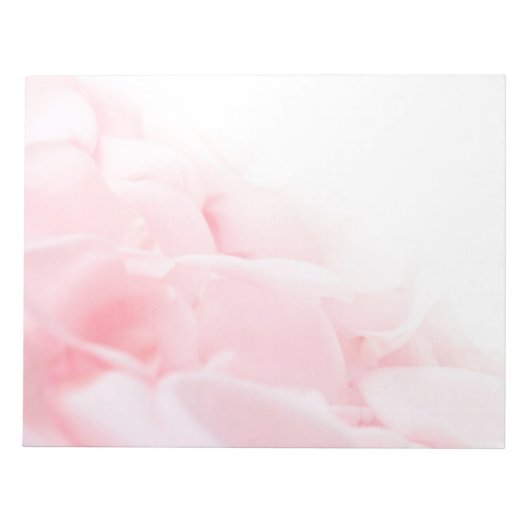 Roze roze petals - Blocnote (Voorkant)