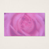 Roze roze petals Bloed Visitekaartje (Achterkant)