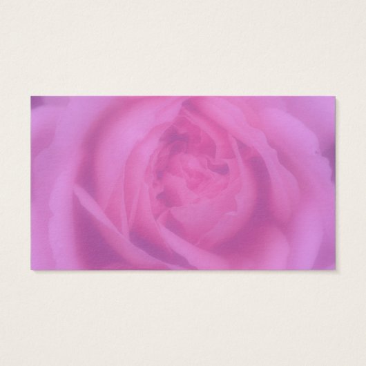 Roze roze petals Bloed Visitekaartje (Achterkant)