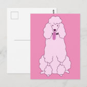Roze Roze Podle Briefkaart (Voorkant / Achterkant)