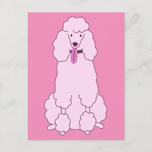 Roze Roze Podle Briefkaart