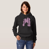 Roze Roze Podle Hoodie (Voorkant volledig)