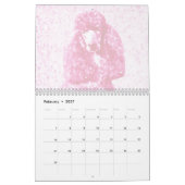 Roze Roze Podle Kalender (Feb 2027)