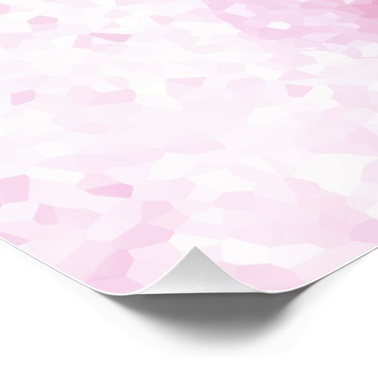 Roze Roze Podle Perfect Poster (Hoek)