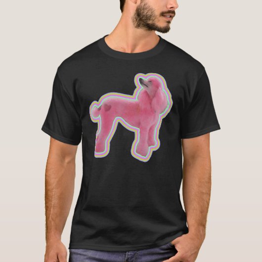 Roze Roze Podle T-shirt (Voorkant)