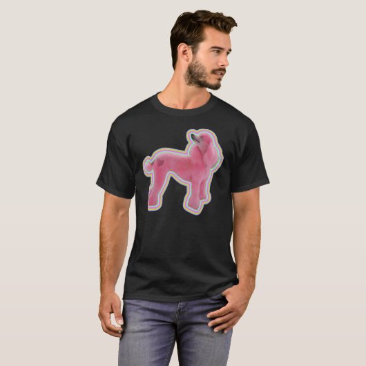 Roze Roze Podle T-shirt (Voorkant volledig)