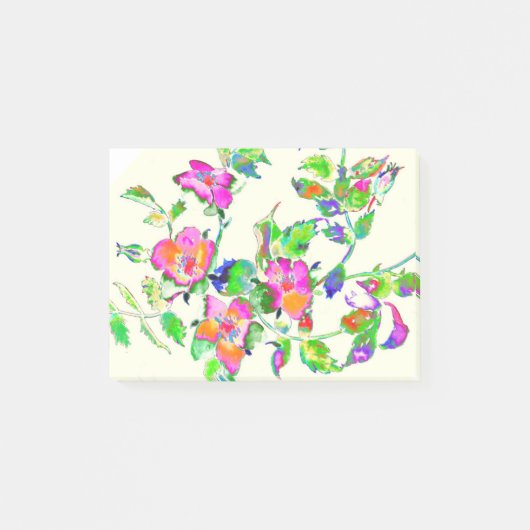 Roze Roze Post-it® Notes (Voorkant)