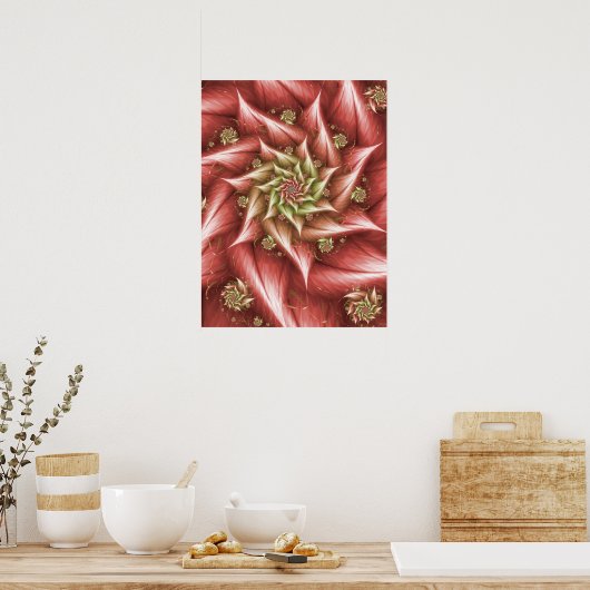 Roze Roze Poster (Keuken)