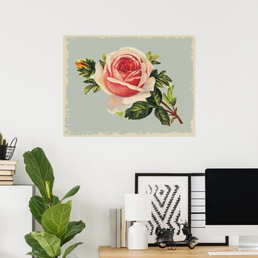  Roze Roze Poster (Thuiskantoor)