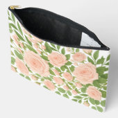 Roze Roze Print Cut Naaizak Etui (Open)