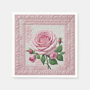 Roze Roze Quilt Servet