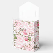 Roze roze roestdoos bedankdoosjes (Geopend)