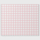 Roze, roze, roestkleurige, geluiddempende moderne, cadeaupapier (Vlak)