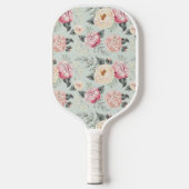 Roze roze roestvrij flessenpatroon pickleball paddle (Voorkant)