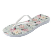 Roze roze roestvrij flessenpatroon teenslippers