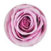 Roze Roze Ronde Kuip Snijplank (Voorkant)