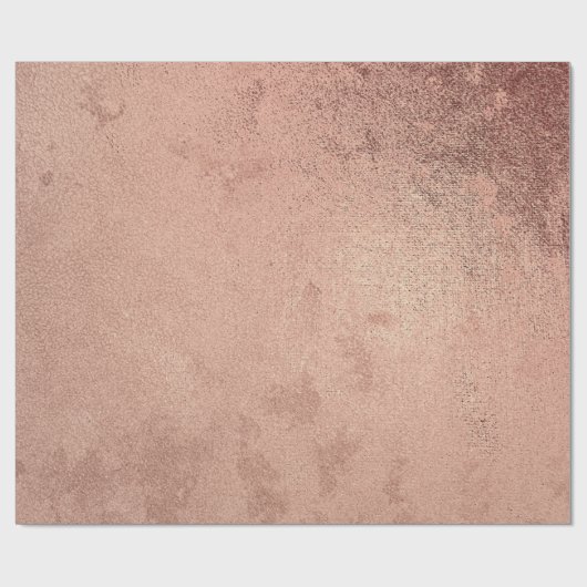 Roze roze roodbruin goudbruine rode koper cadeaupapier (Vlak)