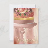 Roze roze roodbruine kristallen gordijnen Zijderzi Kaart (Voorkant)