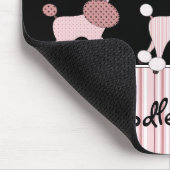 roze roze roodjes op de parade mousepad muismat (Hoek)