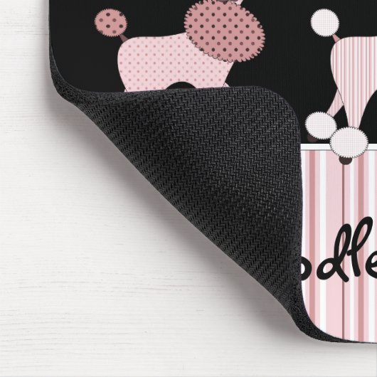 roze roze roodjes op de parade mousepad muismat (Hoek)