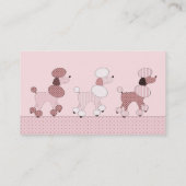 Roze roze roodjes op Parade Profile Card Visitekaartje (Achterkant)