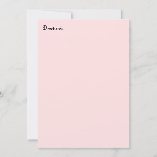 roze roze roodjes op uitnodiging van de parade (Achterkant)