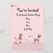 roze roze roodjes op uitnodiging van de parade (Voorkant / Achterkant)