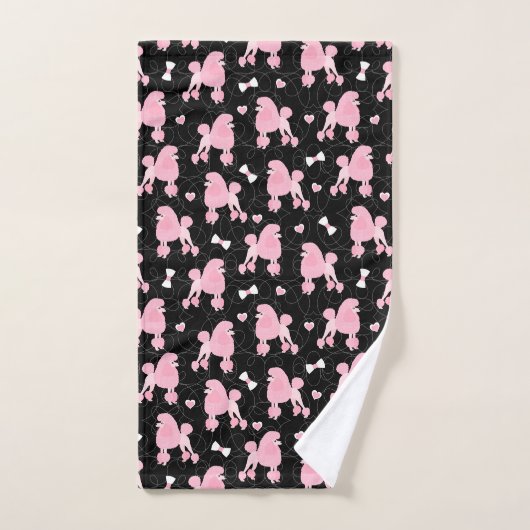 Roze roze roodroze en roodroze patroonroonroos bad handdoek (Handdoek)