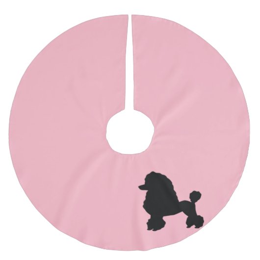 Roze roze roodroze kerstboomrok uit de jaren 1950 kerstboom rok (Voorkant)